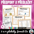 Předpony a předložky - plakáty