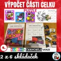 Výpočet části celku - puzzle, náhled 1