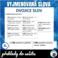 Vyjmenovaná slova - dvojice k nalepení do sešitu, náhled 1