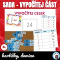 SADA - Vypočítej část, vypočítej celek