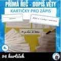 Přímá řeč - dopiš věty