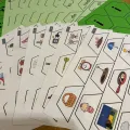 Materiál SADA - hexagony, měkké a tvrdé slabiky použitý ve třídě
