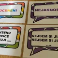 Materiál Startéry k hodnocení použitý ve třídě