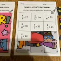 Materiál Výpočet části celku - puzzle použitý ve třídě